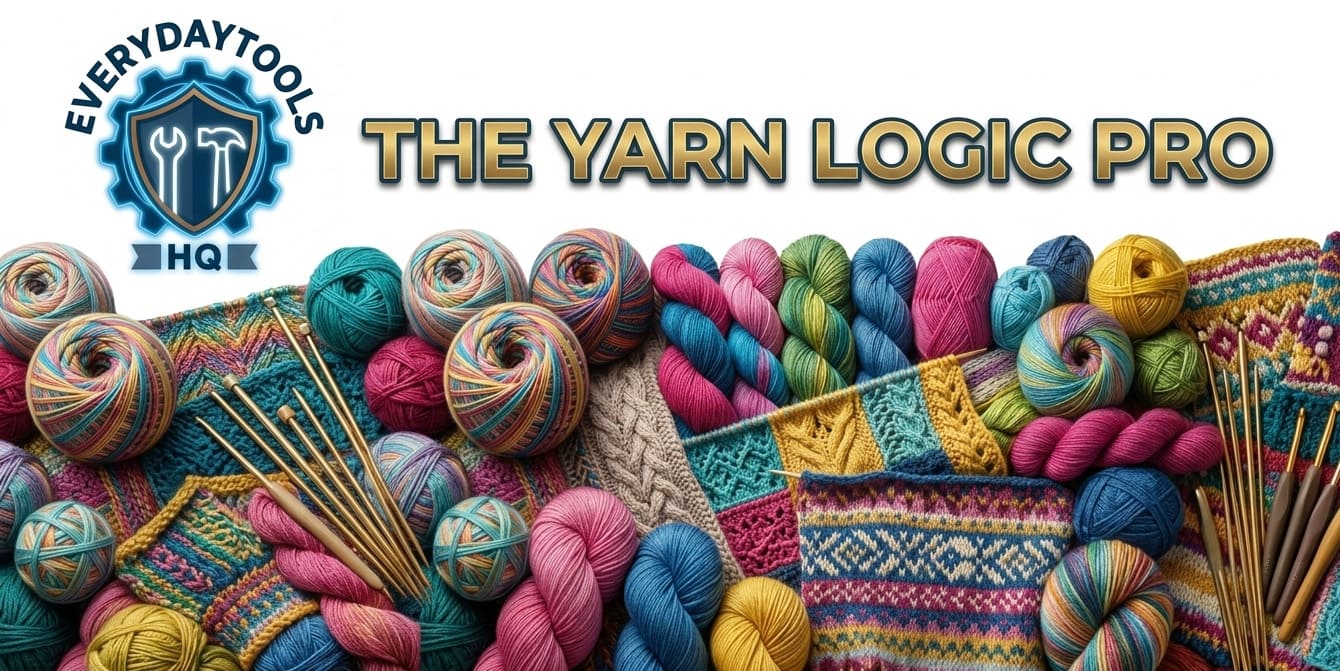 The Yarn Logic Pro – Advanced Yardage Calculator for knitting and crochet